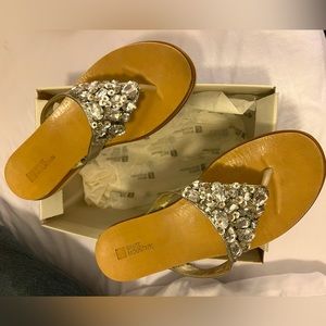 White Mountain flip flops